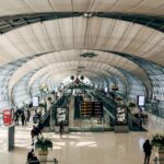 crowd airport thailand
