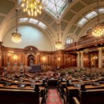 political meeting debate