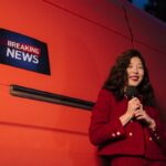 news broadcast background