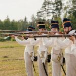 Ukrainian soldiers trench