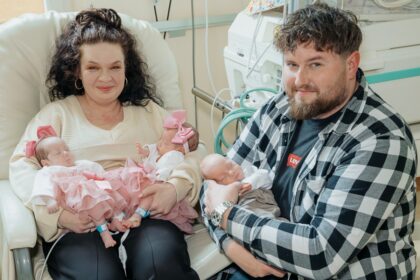 newborn triplets hospital