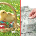 Easter shopping basket