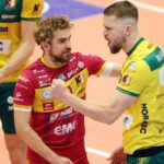 volleyball match action