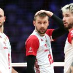 volleyball match action