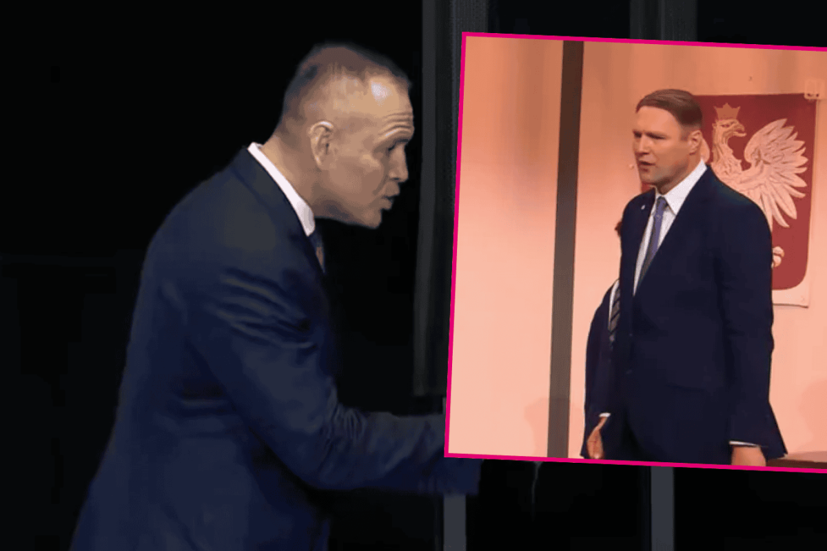 comedy stage performance