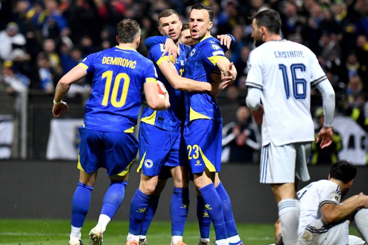 Italian football team sad