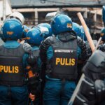 police protest russia