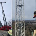 firefighter rescue construction