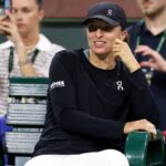 Iga Swiatek training