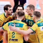 volleyball match action