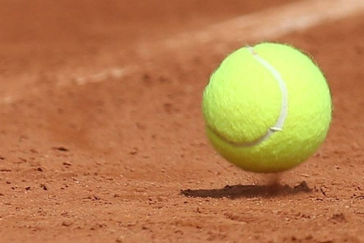 tennis players celebration