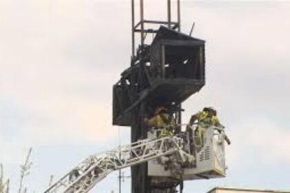 burning cross church