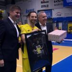 volleyball player celebration