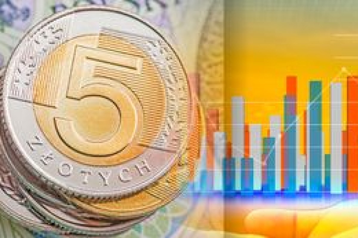 financial chart laptop