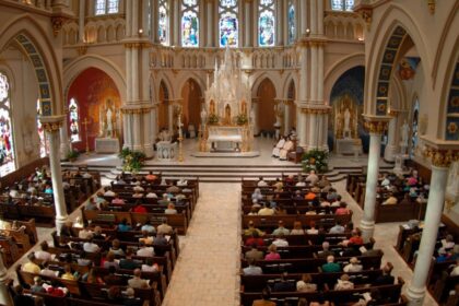 Easter basket blessing