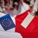 EU flag Poland