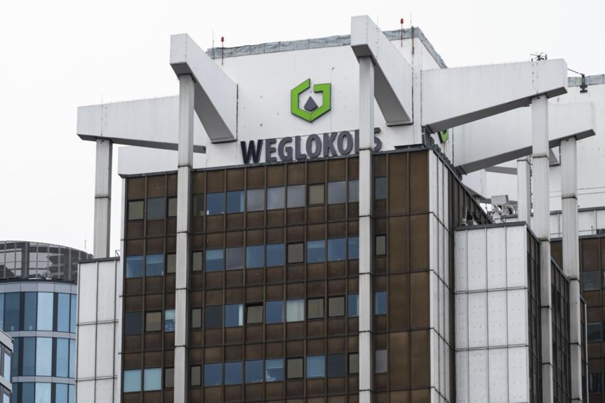 coal terminal sunset