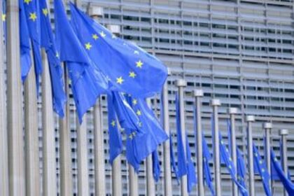 EU flag Poland graph