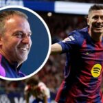 Robert Lewandowski goal celebration