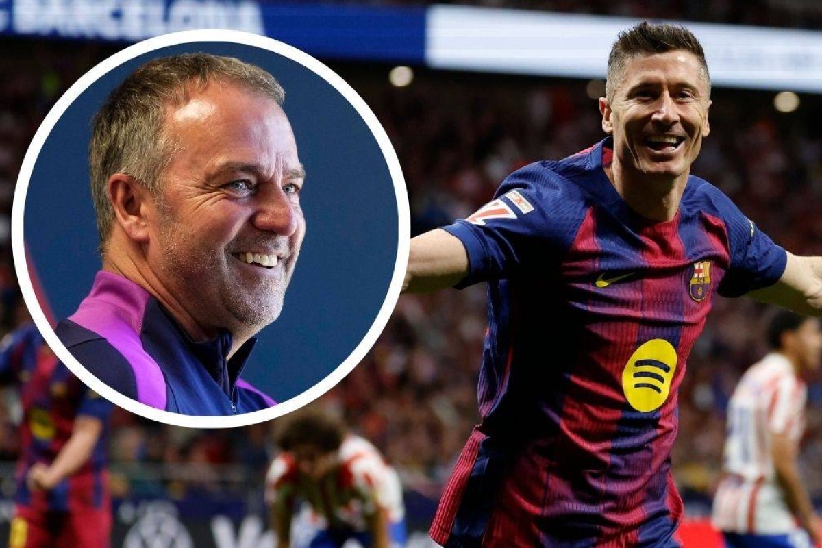 Robert Lewandowski goal celebration