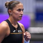 tennis player celebration