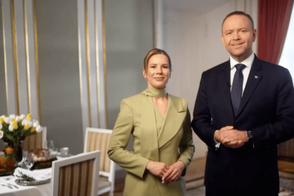 presidential couple Easter