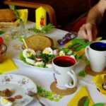 empty supermarket aisle