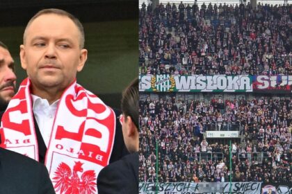 football stadium banner