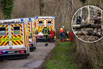 Easter tragedy scene