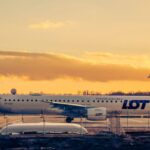 LOT airplane