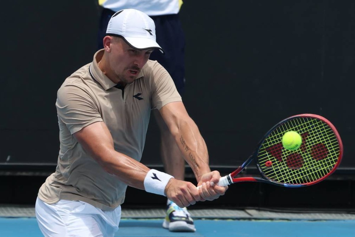 tennis doubles match