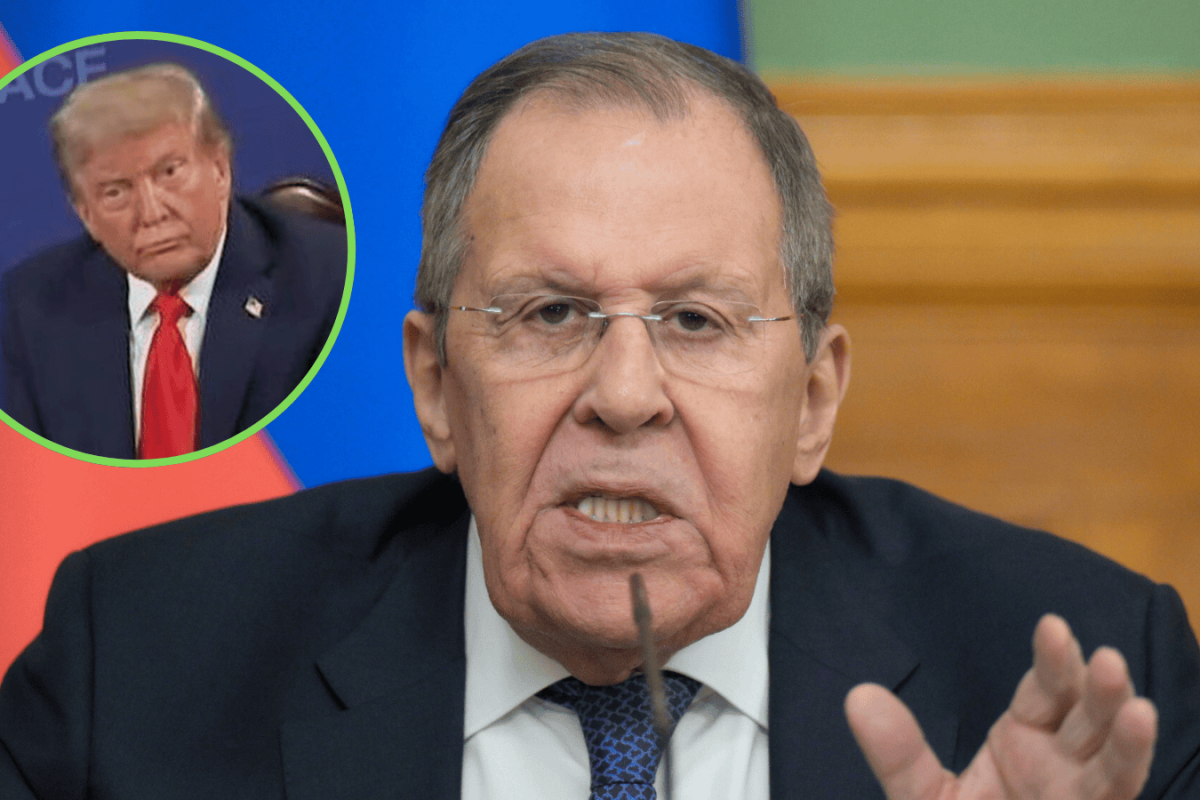 Sergey Lavrov speaking