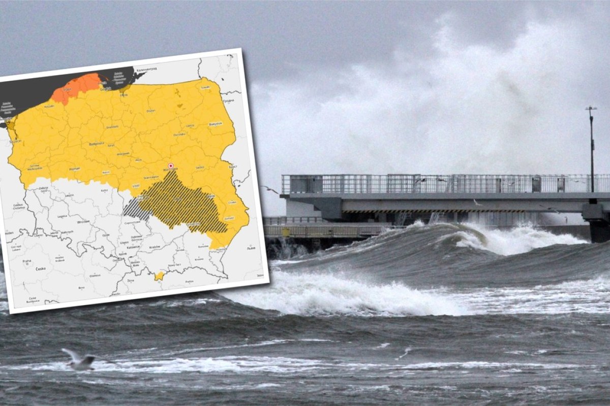 stormy weather landscape