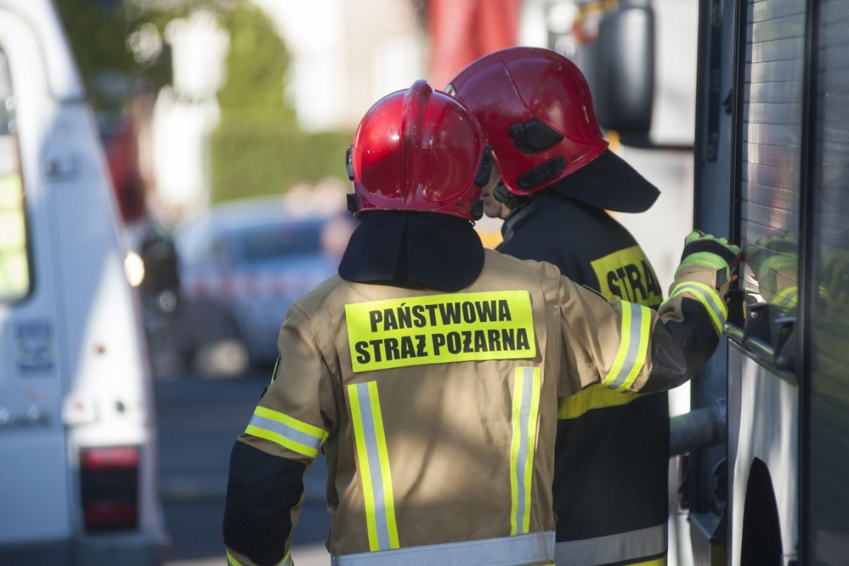 firefighters residential building