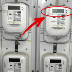 electricity meter display
