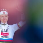 Tadej Pogacar cycling