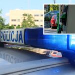 police cars gas station