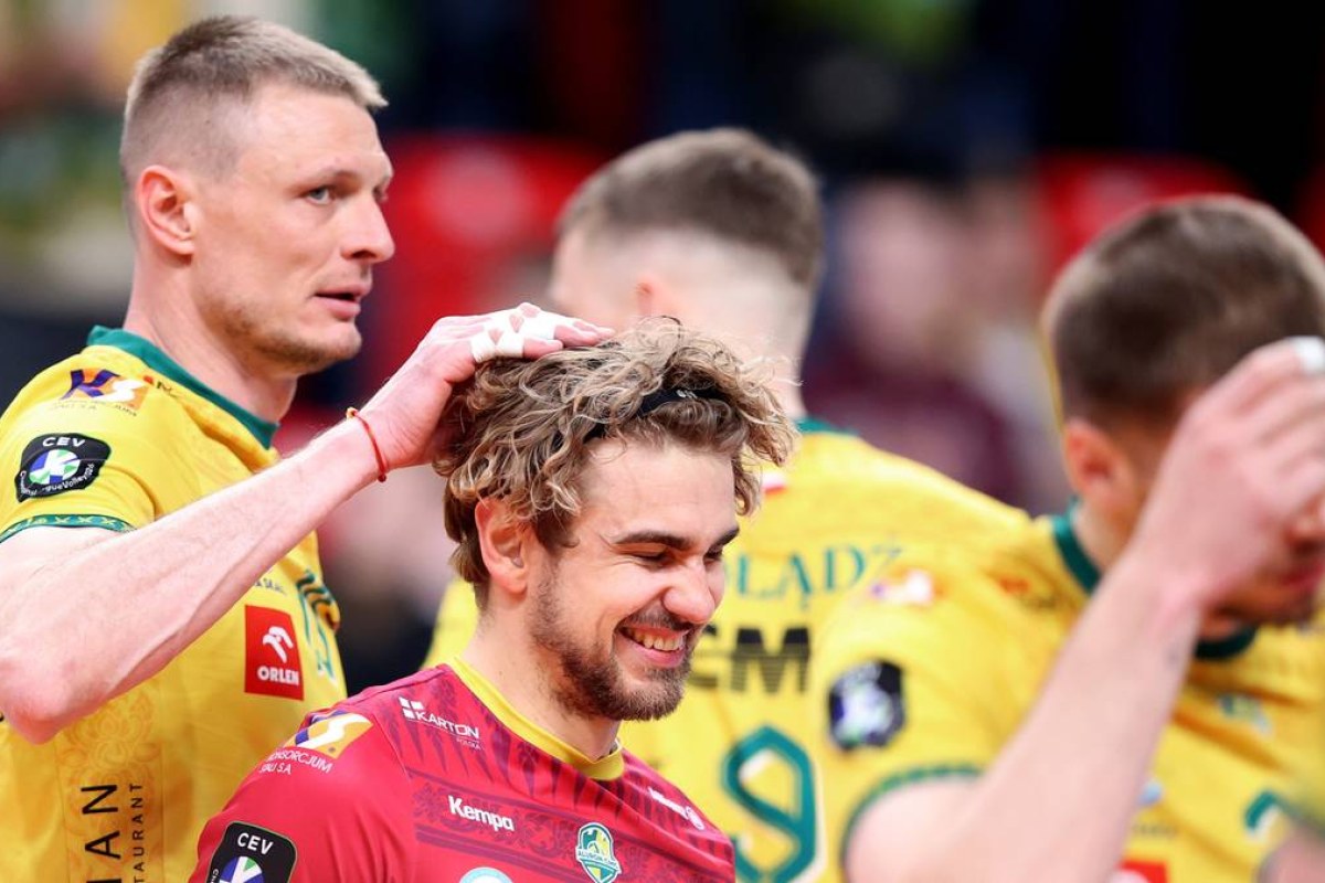 volleyball match action