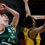 basketball game action