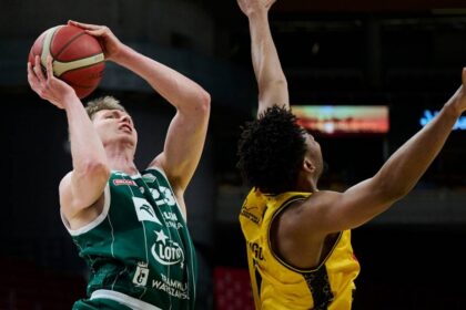 basketball game action