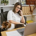 businessman laptop bank