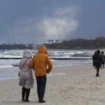 frosty sunrise landscape