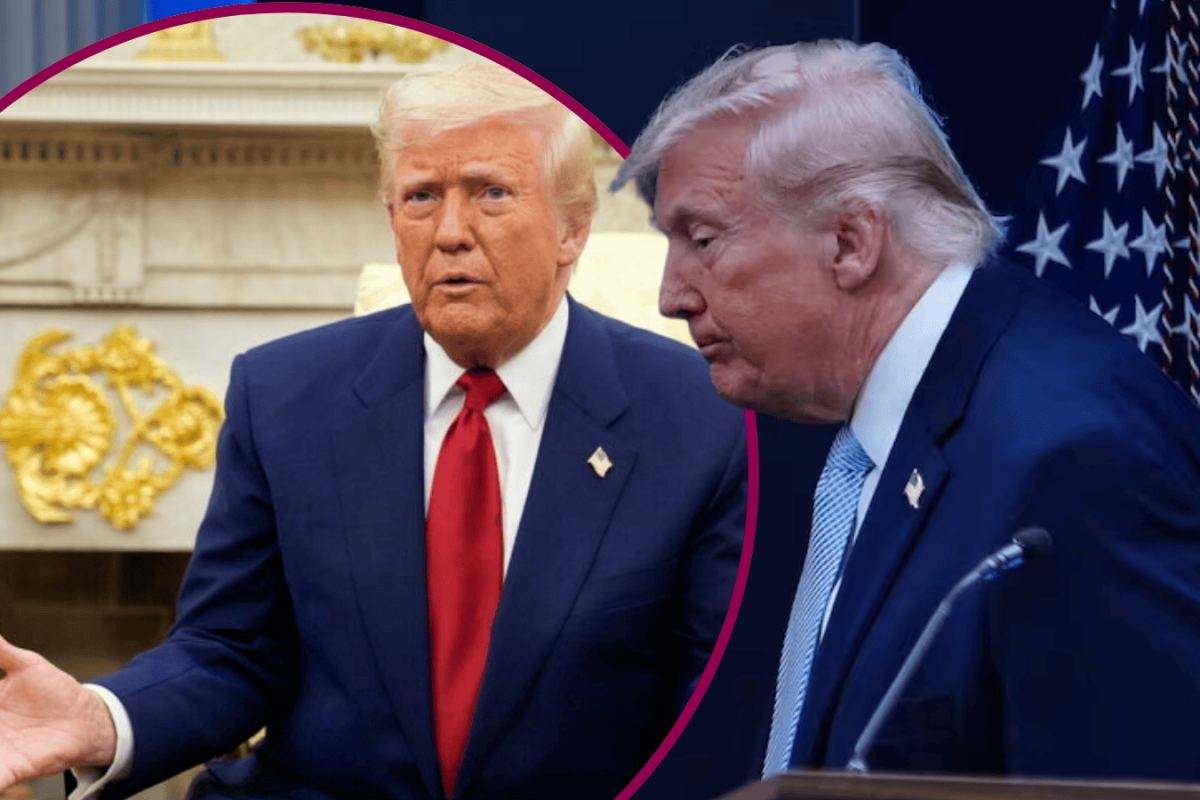 Donald Trump speaking