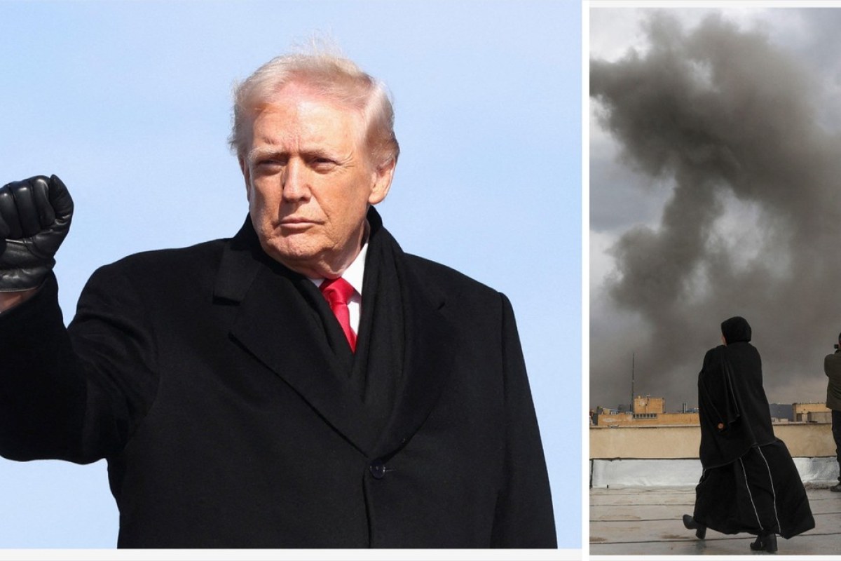 Donald Trump map Iran