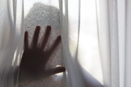 German courthouse facade