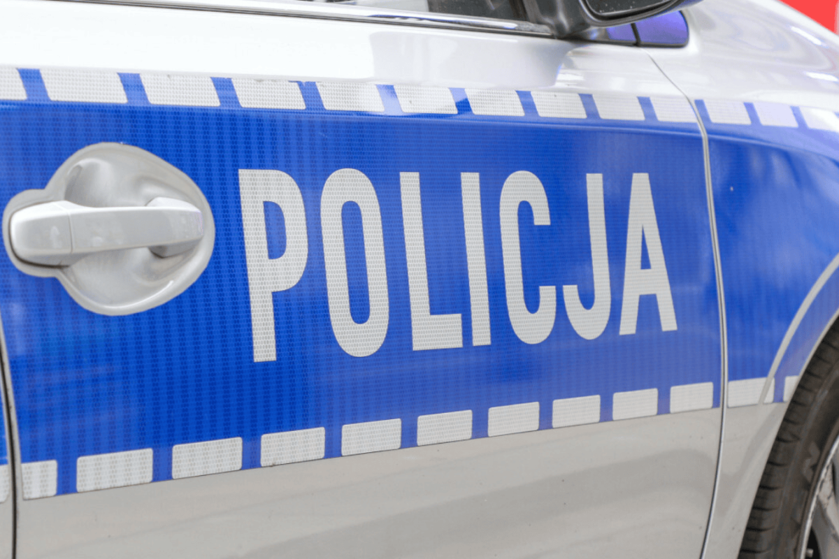 police blockade street