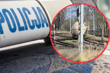 derailed train wagon