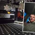 nightclub police tape