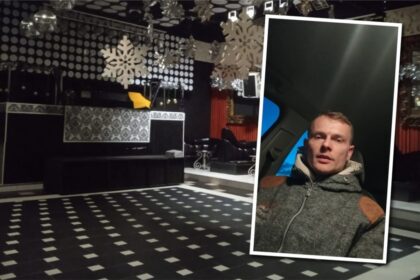 nightclub police tape