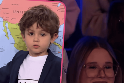 child performer crying